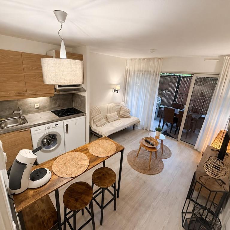 Le Solea T2 à Cannes beach, Piscine et Mer à 50M - Appartement 1 Chambre - 10