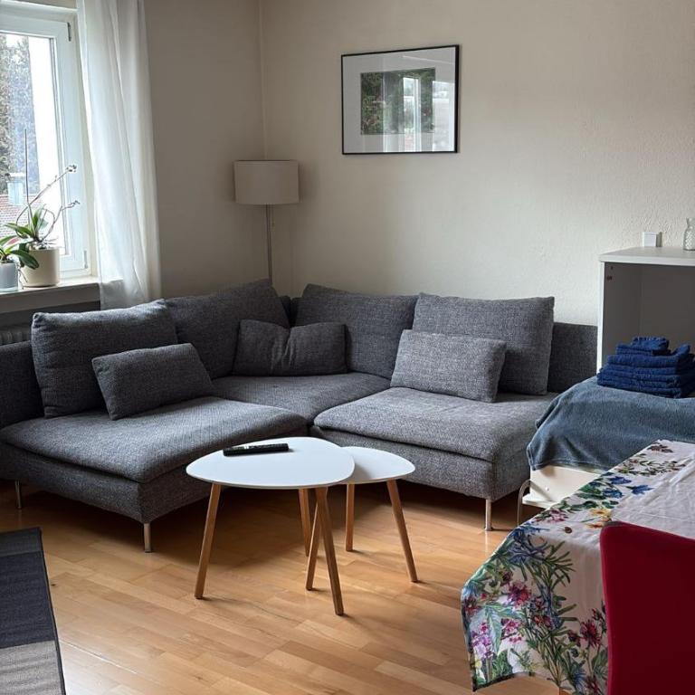 Ferienwohnung Wiesenblume - Apartment mit 1 Schlafzimmer und Terrasse - 55