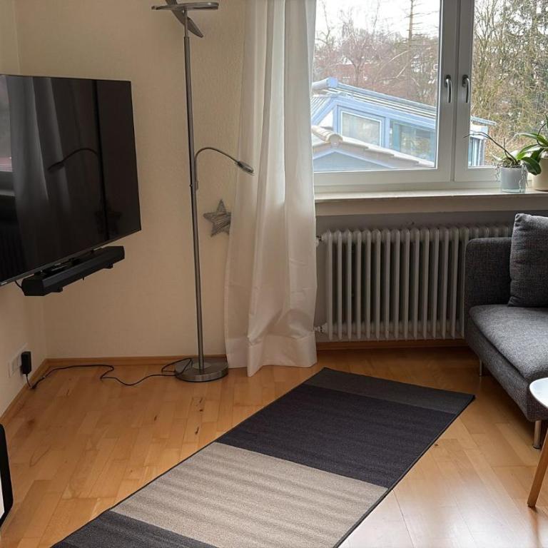 Ferienwohnung Wiesenblume - Apartment mit 1 Schlafzimmer und Terrasse - 52