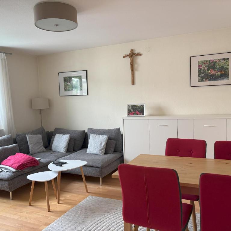 Ferienwohnung Wiesenblume - Apartment mit 1 Schlafzimmer und Terrasse - 59