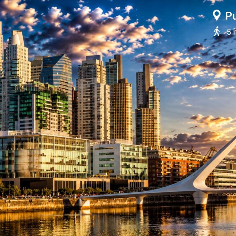 Family Apartment with Puente de la Mujer View in Puerto Madero - Apartamento de 2 dormitorios - 41