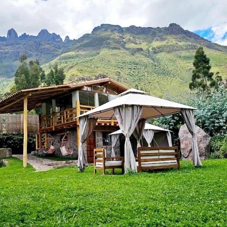 Villa Valle Sagrado, Vistas catarata, montañas, Jacuzzi - Villa de 3 dormitorios - 24