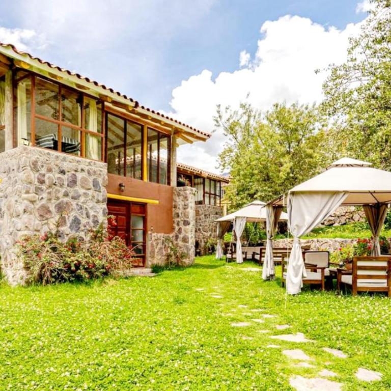 Villa Valle Sagrado, Vistas catarata, montañas, Jacuzzi - Villa de 3 dormitorios - 26
