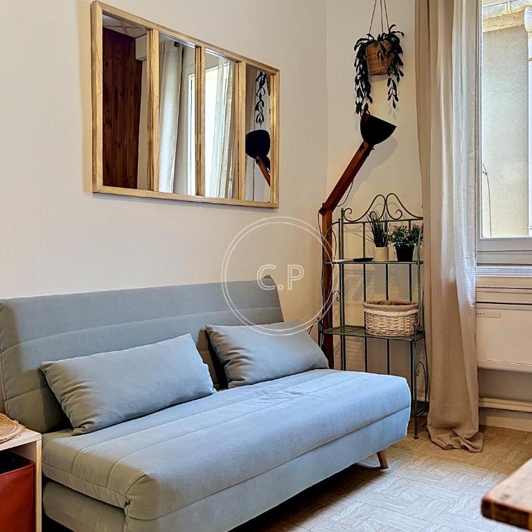 Chez Fanfan La Ciotat 3 pers 1 chambre bien placé à 1mn du Port - Apartment mit 1 Schlafzimmer - 12