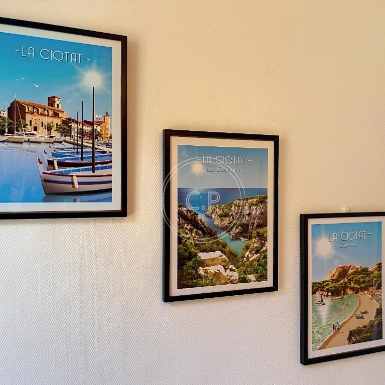 Chez Fanfan La Ciotat 3 pers 1 chambre bien placé à 1mn du Port - Apartment mit 1 Schlafzimmer - 19
