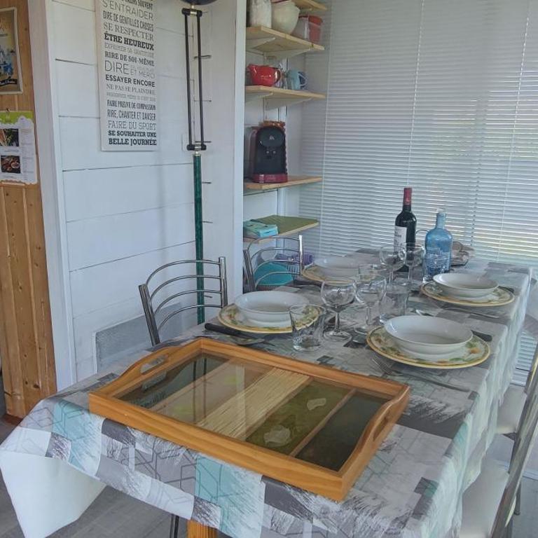 chalet cosy linge et ménage inclus bassin d'arcachon - Chalet mit 3 Schlafzimmern - 7