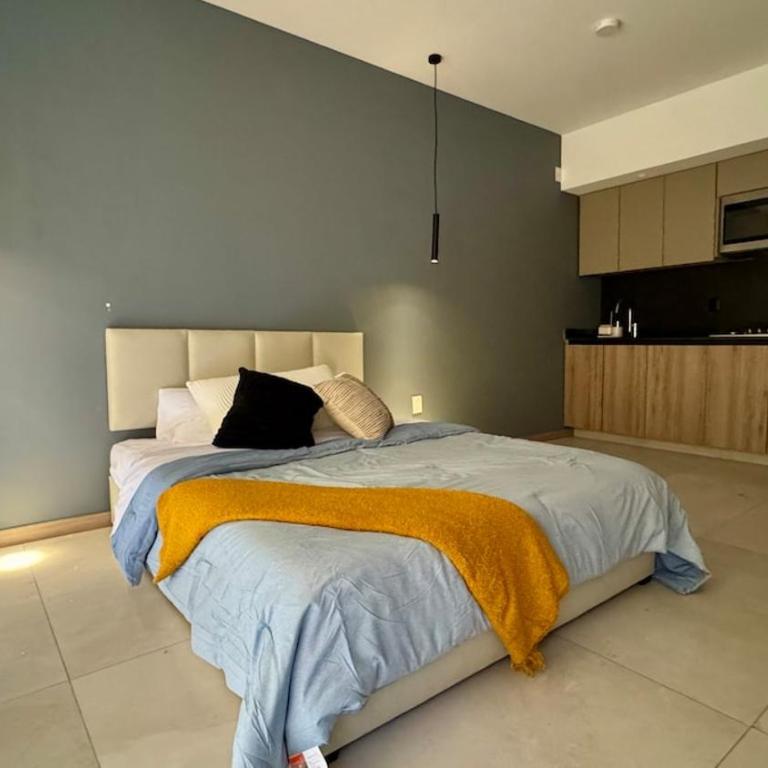 Loft in the Chapultepec area, pool, city view - One-Bedroom Apartment - 13