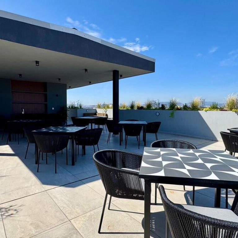 Loft in the Chapultepec area, pool, city view - One-Bedroom Apartment - 17