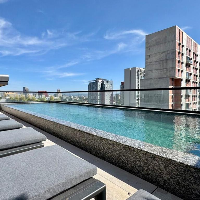 Loft in the Chapultepec area, pool, city view - One-Bedroom Apartment - 25