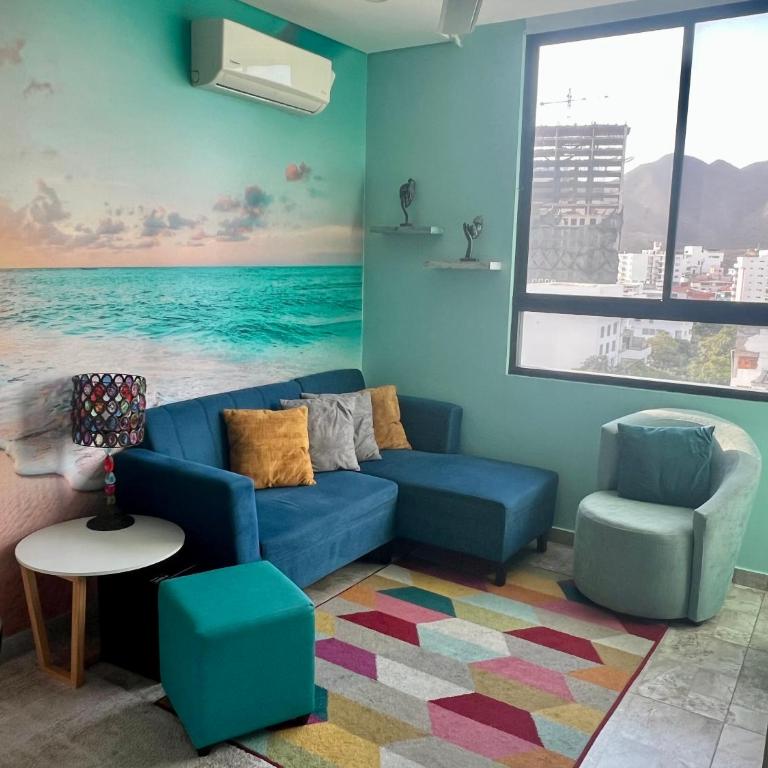 Nuevo Apto De Lujo SMART a 200m de Playa Rodadero - Apartamento de 1 dormitorio - 12