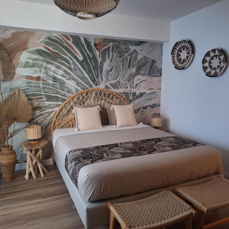 Villa Pesona - Chambre Lit King-Size - Vue sur Jardin - 10