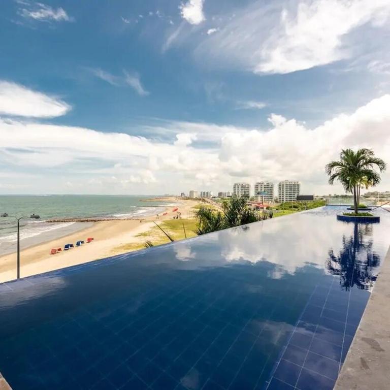 Luxury Ocean View Retreat Pool Jacuzzi & Beach - Apartment - 41
