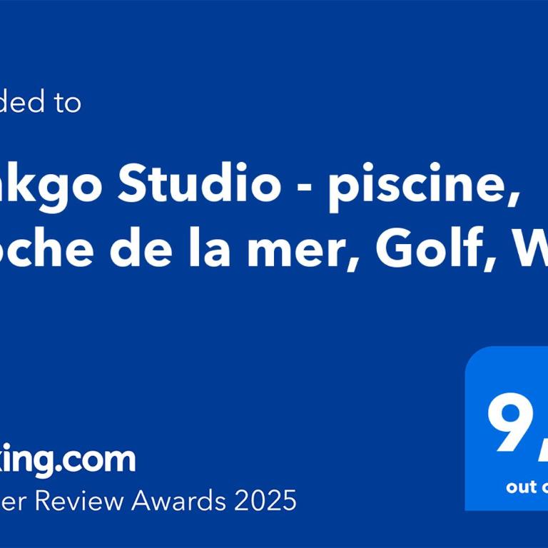 Ginkgo Studio - piscine, proche de la mer, Golf, WIFI - Monolocale con Vista Montagna - 36