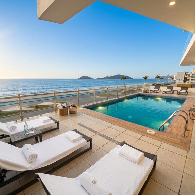 Departamento con vista al mar - Two-Bedroom Apartment - 12