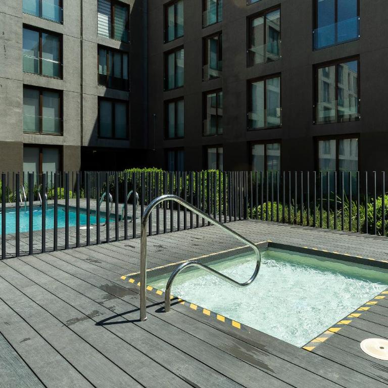 Oasis in Santiago, free parking, pool and gym - Apartamento de 1 dormitorio - 11