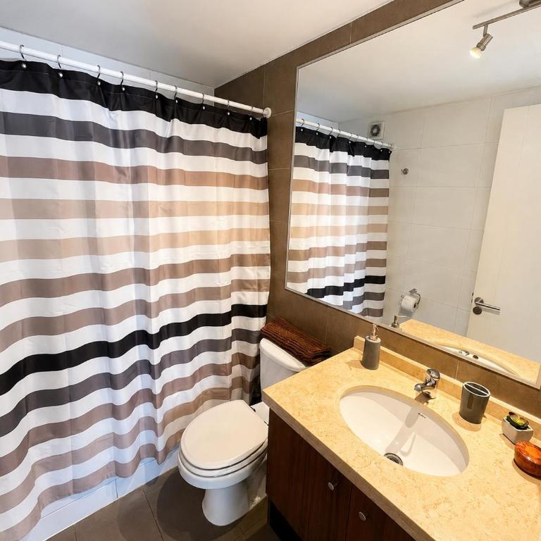 Parque Bustamante, Metro Irarrázaval, Free Parking - Apartamento de 1 dormitorio - 9
