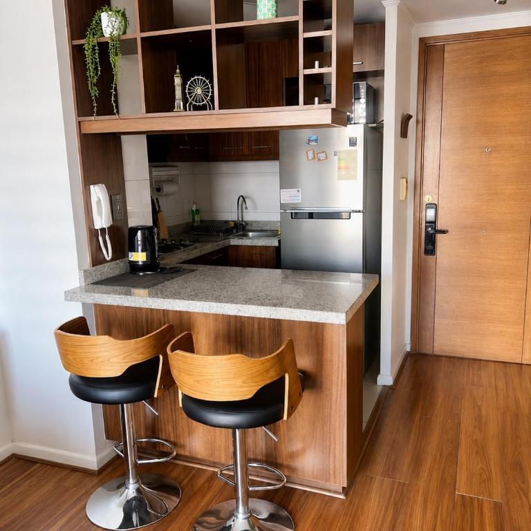Parque Bustamante, Metro Irarrázaval, Free Parking - Apartamento de 1 dormitorio - 6