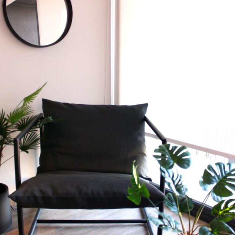 Depto Elegante con Balcón Centro Santiago - Apartamento de 1 dormitorio - 1