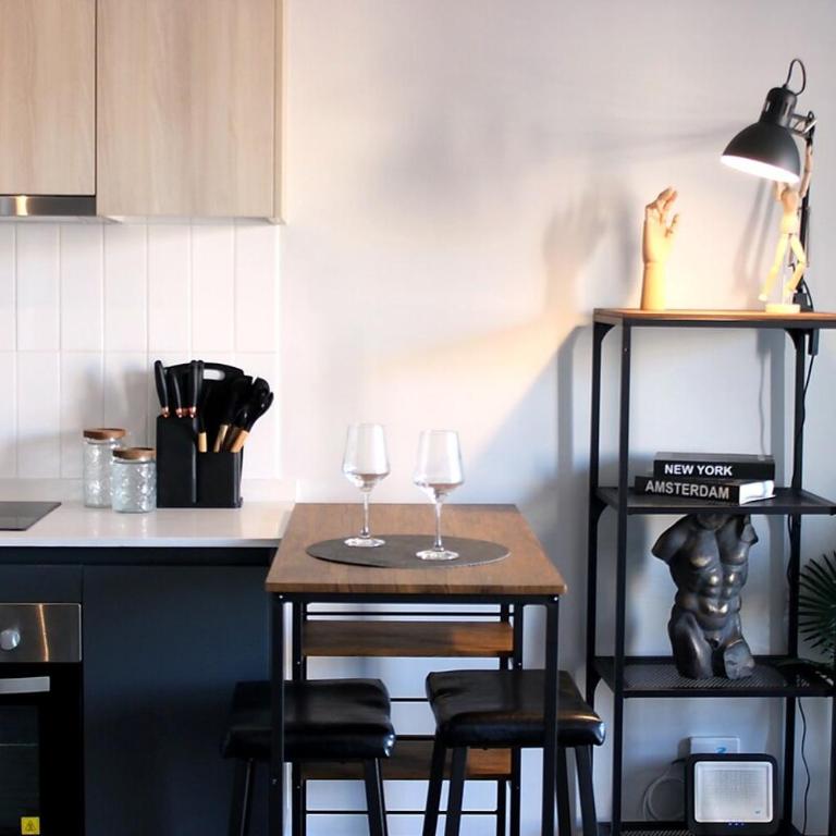 Depto Elegante con Balcón Centro Santiago - Apartamento de 1 dormitorio - 11