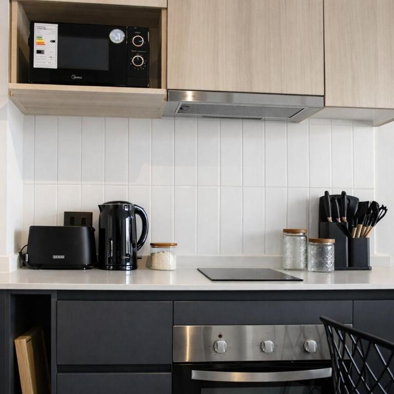 Depto Elegante con Balcón Centro Santiago - Apartamento de 1 dormitorio - 34