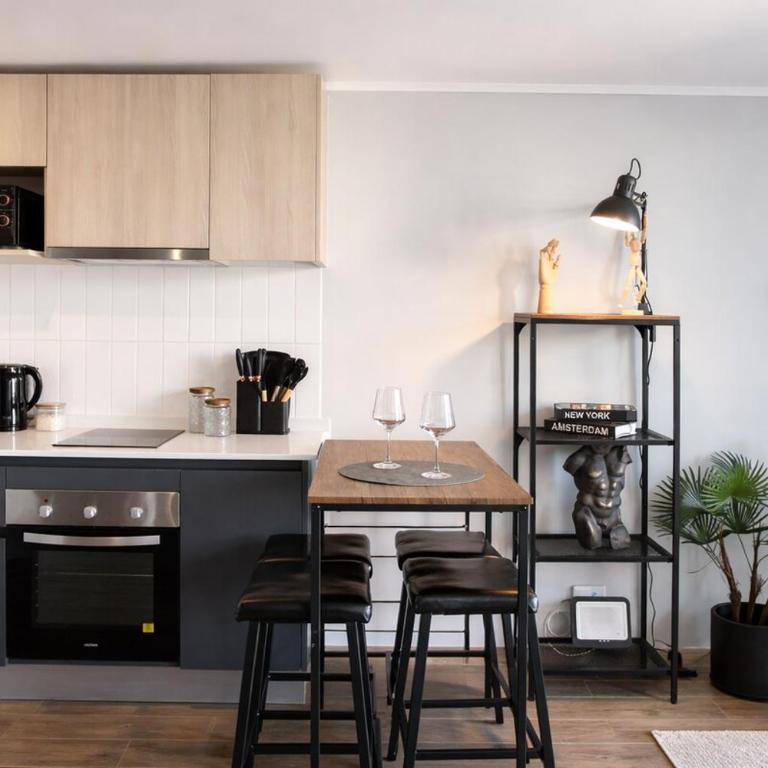Depto Elegante con Balcón Centro Santiago - Apartamento de 1 dormitorio - 36