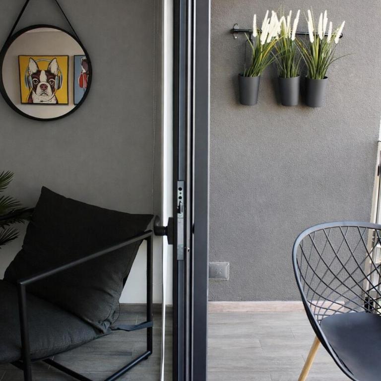 Depto Elegante con Balcón Centro Santiago - Apartamento de 1 dormitorio - 37