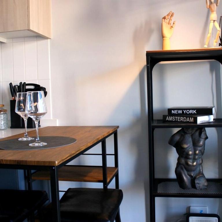 Depto Elegante con Balcón Centro Santiago - Apartamento de 1 dormitorio - 43
