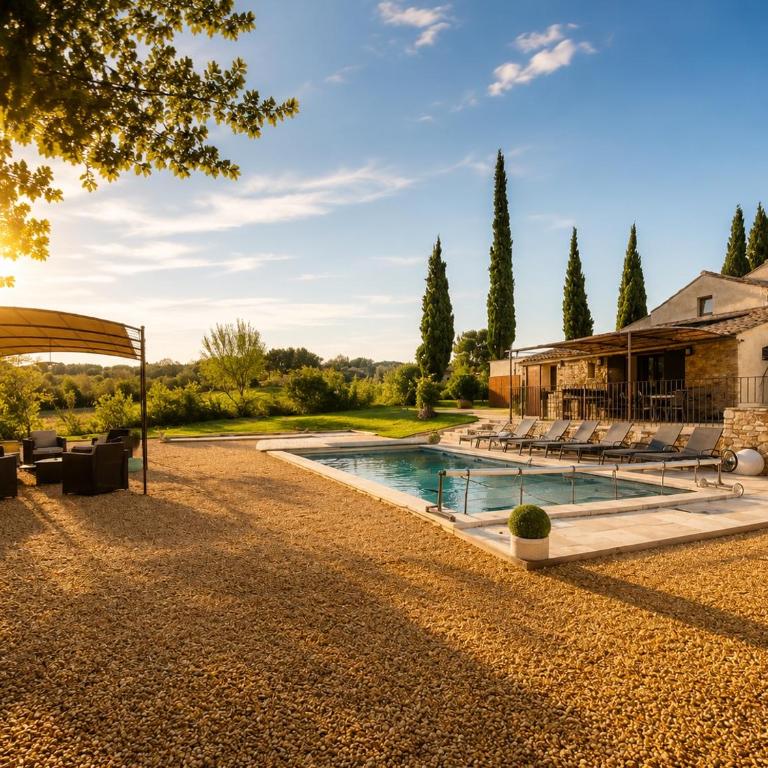 MAS SAINTE CROIX 4 étoiles - PRESTIGE - PISCINE CHAUFFÉE - VAISON - MONT VENTOUX - PROVENCE - Villa 3 Chambres - 1