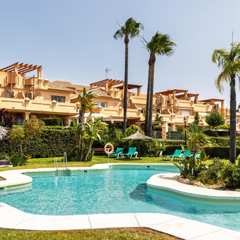 Townhouse with ocean views, BBQ, elevator, padel and pool - COSTA GALERA PARK 25 - Casa Vacacional de 3 dormitorios - 1