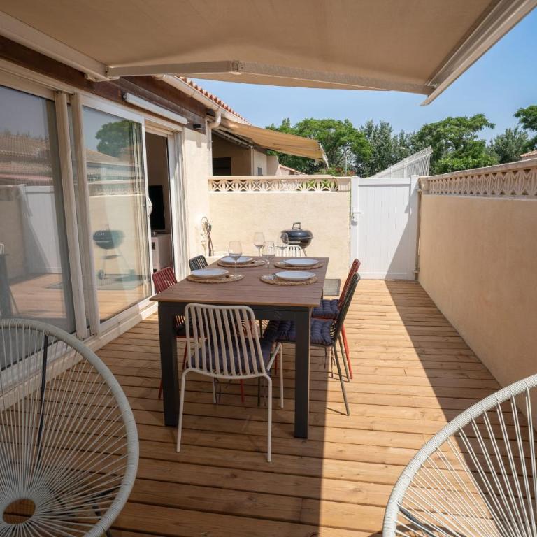 Riboleys - Maison avec clim à 600m de la mer - Villa 2 Chambres - 2