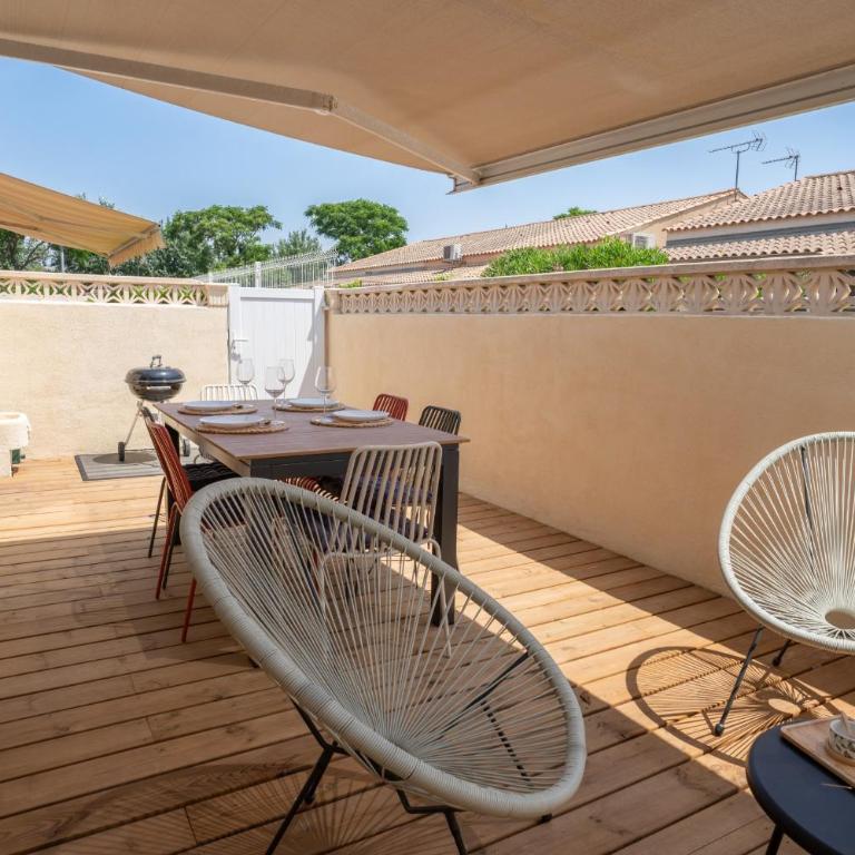 Riboleys - Maison avec clim à 600m de la mer - Villa 2 Chambres - 23