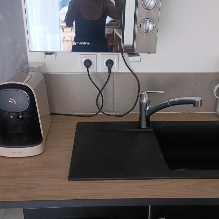 studio lumineux climatisé petit jardin et parking - Appartement 1 Chambre - 5