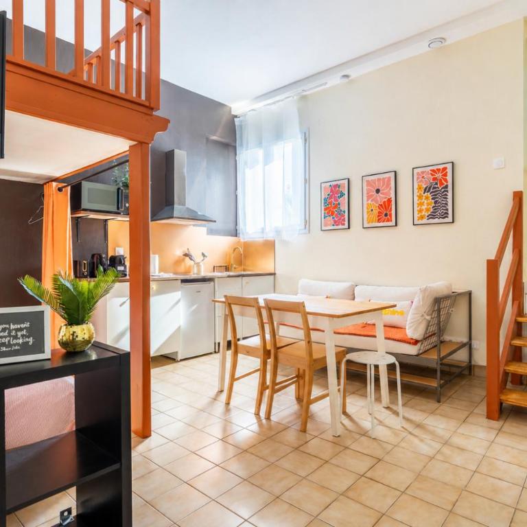 Sunshine Loft 4 pers avec mezzanine - Appartamento con 1 Camera da Letto - 4