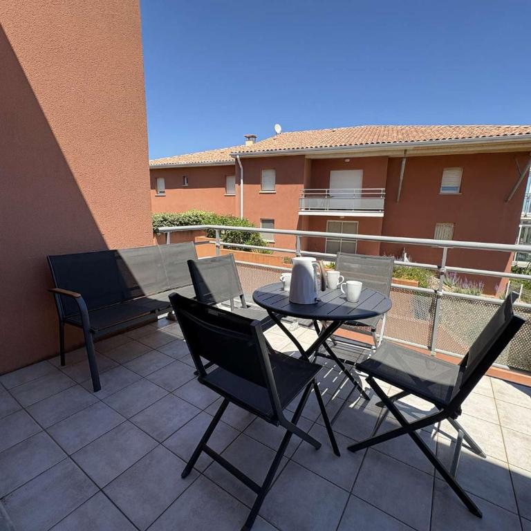 SP020-A016 Appartement 2 pièces 4 couchages SAINT PIERRE LA MER - Apartment mit 1 Schlafzimmer - 4