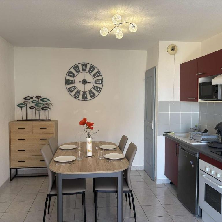 SP020-A016 Appartement 2 pièces 4 couchages SAINT PIERRE LA MER - Apartment mit 1 Schlafzimmer - 10