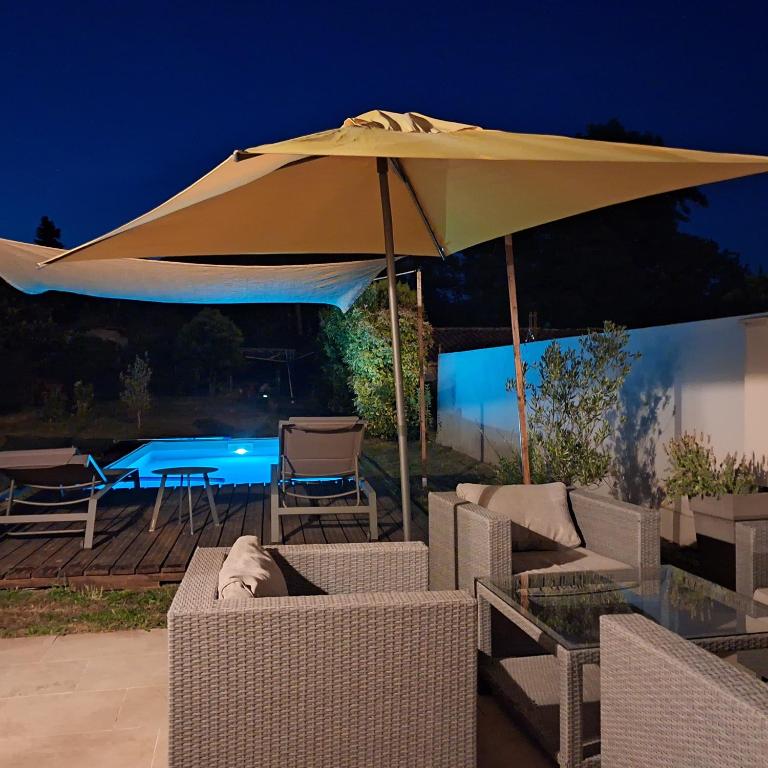 Le Cocon des Remparts - Swimming Pool, Air Conditioning, La Cité - Villa mit 2 Schlafzimmern - 35