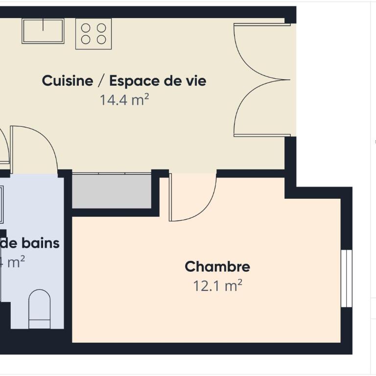 La Planche Malibu - appartement pour 4 - piscine commune - Apartamento - 30