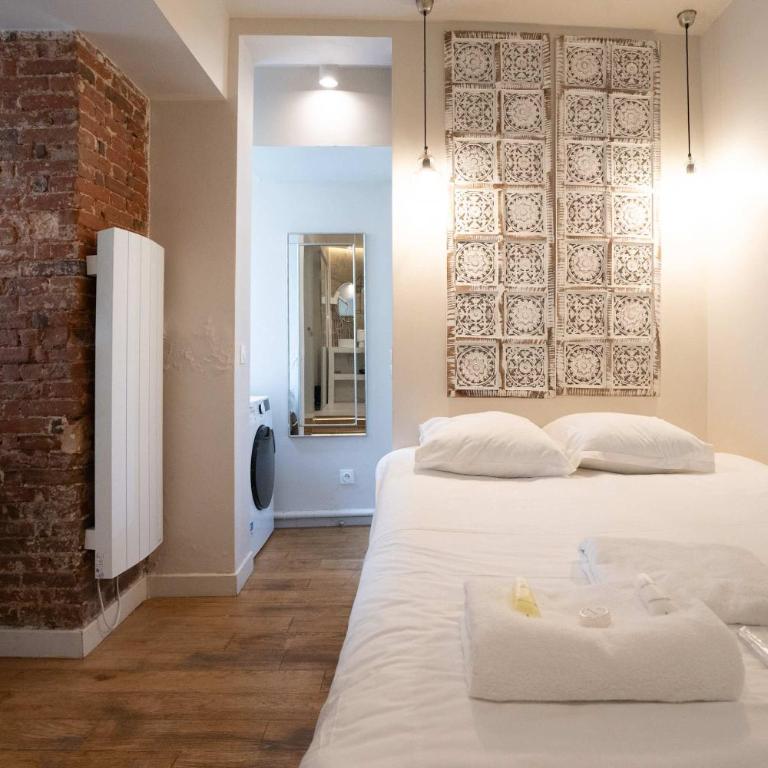 Studio cosy Love room - paris 18 -2P - Studio - 6