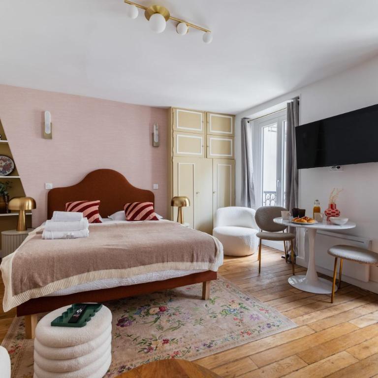 Grand studio refait a neuf Paris 16 - 4P - Apartment - 2