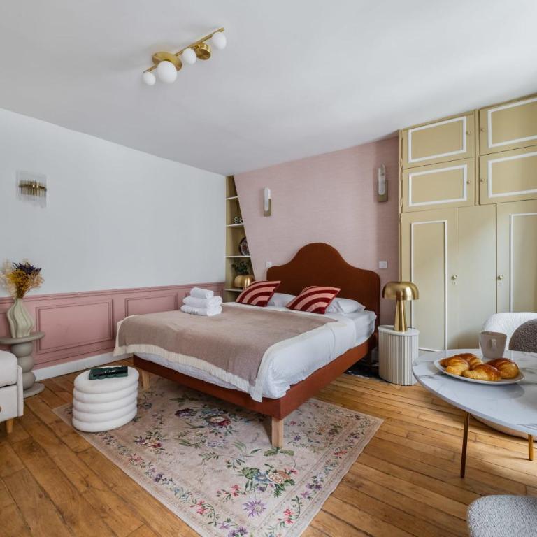 Grand studio refait a neuf Paris 16 - 4P - Apartment - 1