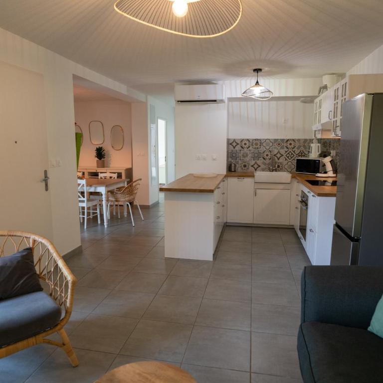 Riboleys - T3 climatisé avec WIFI à 400m de la mer - Appartement 2 Chambres - 2