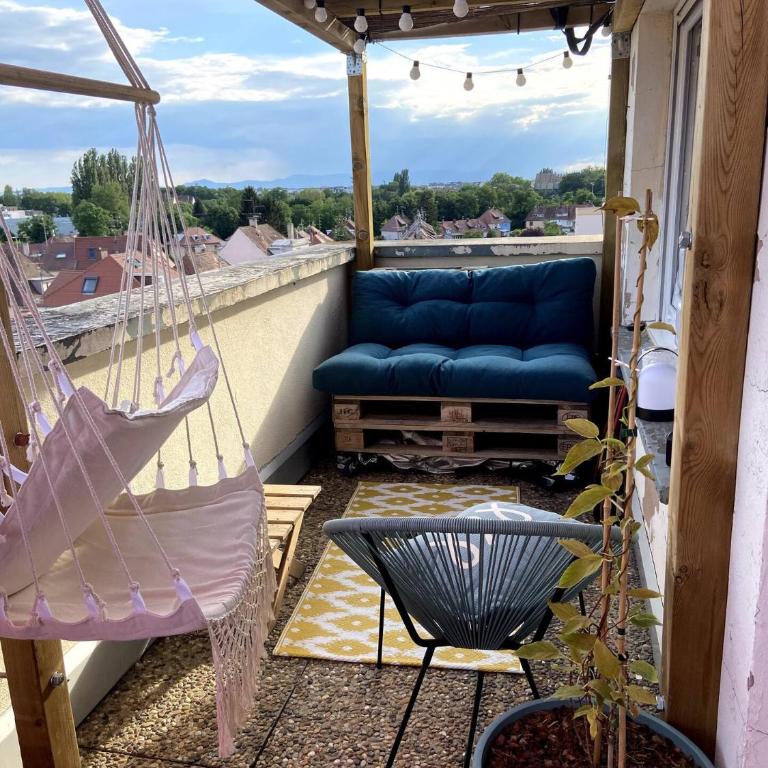 Strasbourg Neudorf - Terrasse privée - Tram 1min - One-Bedroom Apartment - 2
