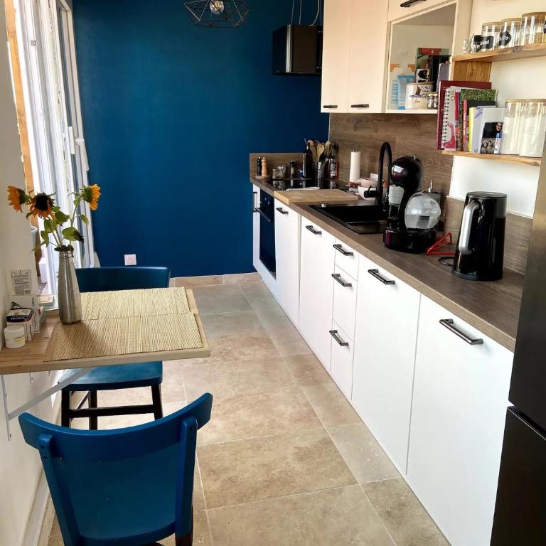 Strasbourg Neudorf - Terrasse privée - Tram 1min - One-Bedroom Apartment - 6