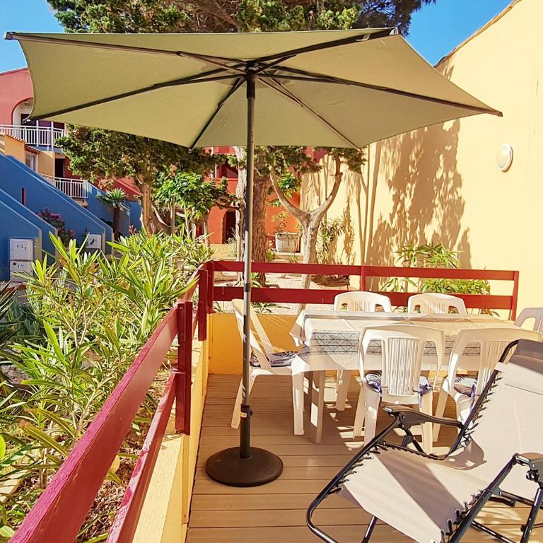 Les Couleurs Catalanes - Appartement avec piscine, terrasse & cuisine d'été - plage à pied - Appartamento con 2 Camere da Letto - 1