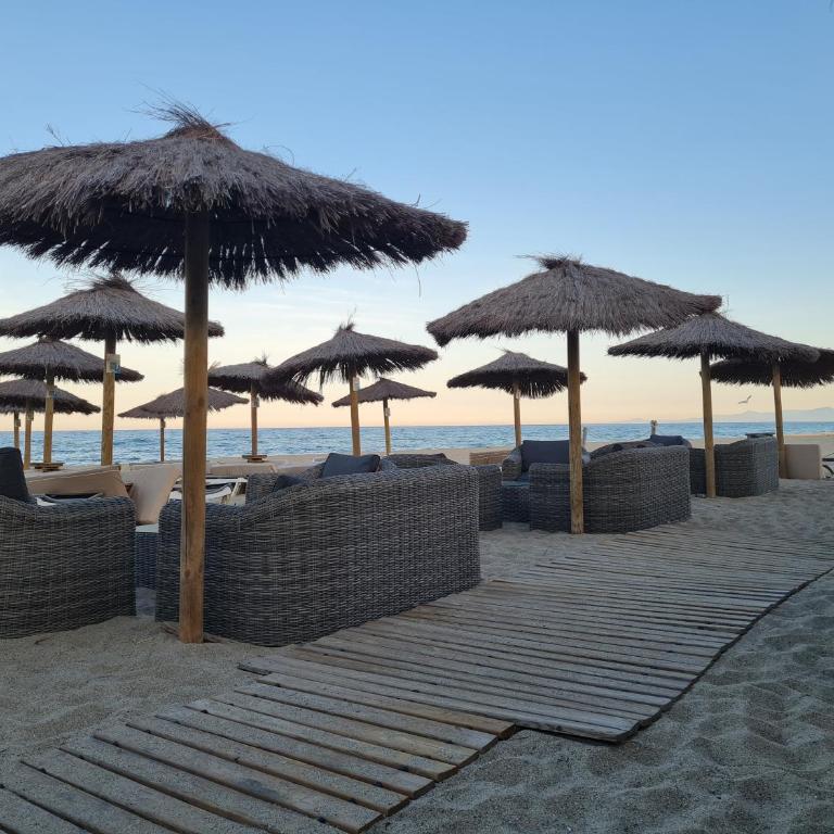 Les Couleurs Catalanes - Appartement avec piscine, terrasse & cuisine d'été - plage à pied - Appartamento con 2 Camere da Letto - 3