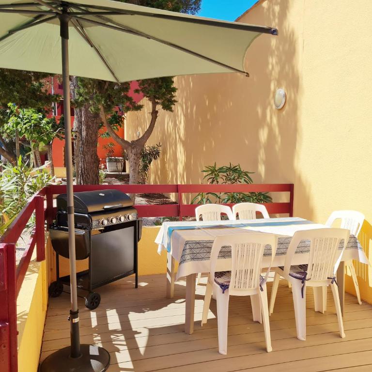 Les Couleurs Catalanes - Appartement avec piscine, terrasse & cuisine d'été - plage à pied - Appartamento con 2 Camere da Letto - 21