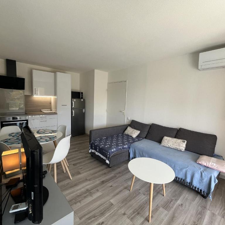 Residence Cesaree - T2 renove avec vue piscine, terrasse, clim, 4p - Appartamento con Vista Piscina - 2