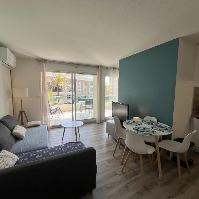 Residence Cesaree - T2 renove avec vue piscine, terrasse, clim, 4p - Appartamento con Vista Piscina - 20