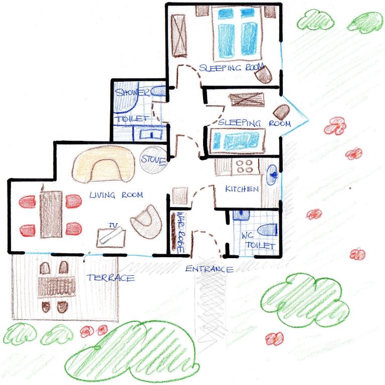 Landhaus Auer - Apartment mit 2 Schlafzimmern und Dusche - 9