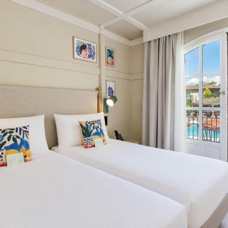 La Bastide de Mougins, a Tribute Portfolio Hotel - Chambre Lits Jumeaux Supérieure avec Balcon et Vue sur le Jardin - 6